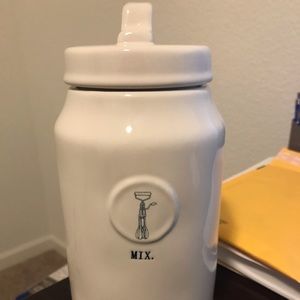 Rae Dunn Mix 9 inch Food Storage Canister Cookie